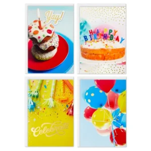 Hallmark Birthday Cards, Assorted Photographic Designs, 12 ct. PSD FILES